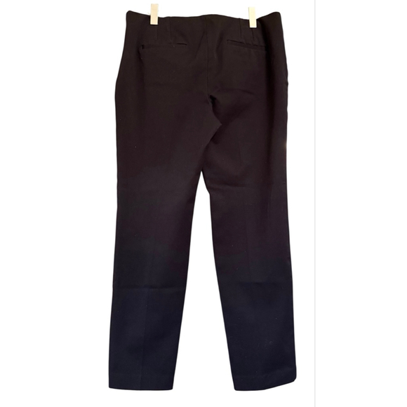 Women's TALBOTS Straight Stretch Leg Pants Size 14 Black - Picture 8 of 11